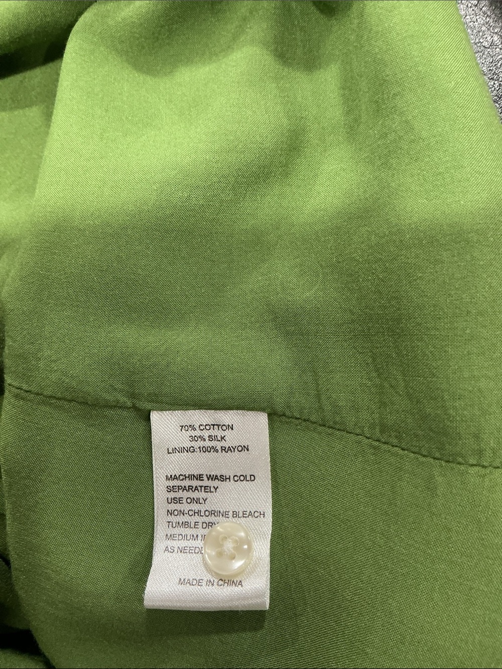 Trovata Olive Green Floral V-Neck Button Midi Dress - Picture 11 of 11